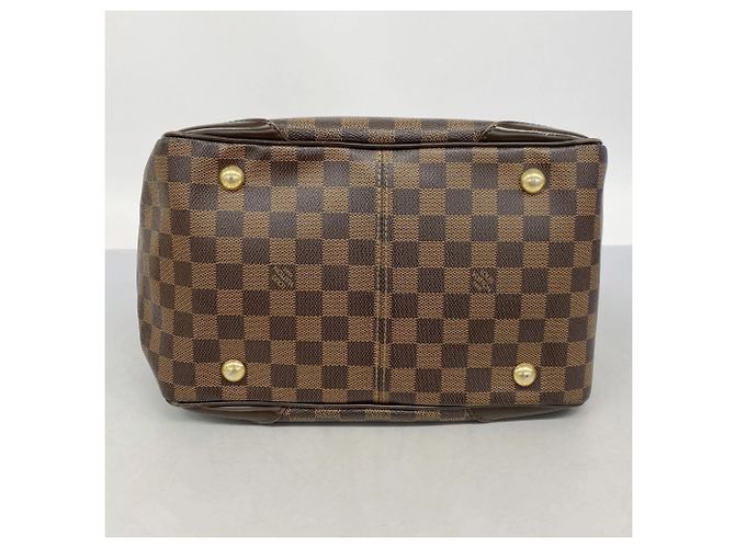 Borsa Louis Vuitton Damier Verona MM Ebano Damier ebene - vista 3