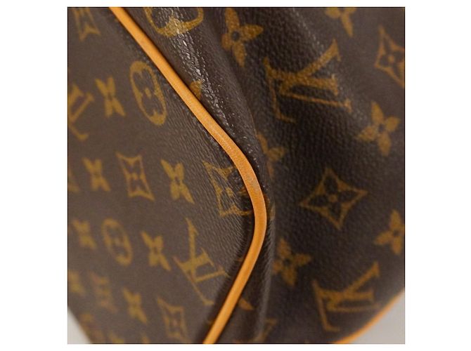 Borsa Tote Louis Vuitton Monogram Palermo GM Marrone - vista 11