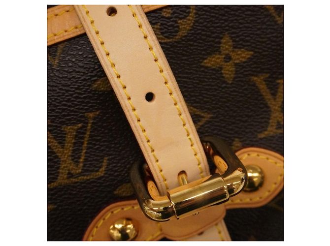 Borsa Tote Louis Vuitton Monogram Palermo GM Marrone - vista 13