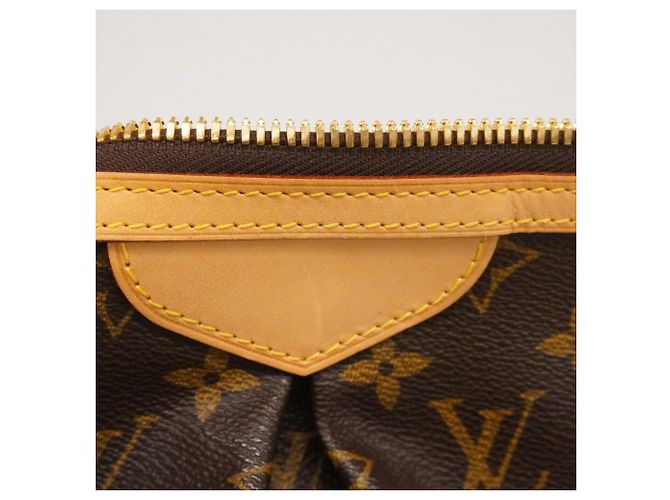 Borsa Tote Louis Vuitton Monogram Palermo GM Marrone - vista 6