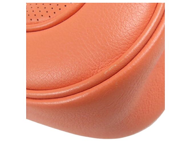 Borsa a tracolla Hermès Orange Mini Swift Berline Arancione Pesca - vista 13