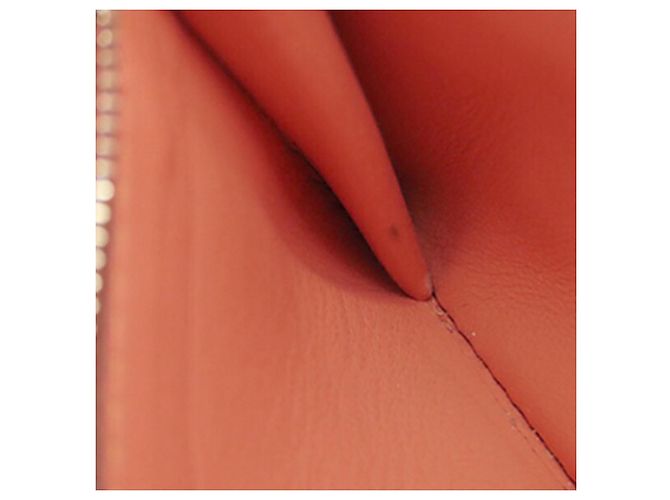 Borsa a tracolla Hermès Orange Mini Swift Berline Arancione Pesca - vista 6