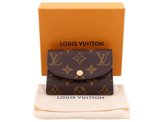Portafoglio Rosalie in monogramma marrone Louis Vuitton - vista 11