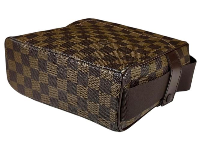 Borsa a Spalla Damier Olaf PM Louis Vuitton Marrone - vista 5