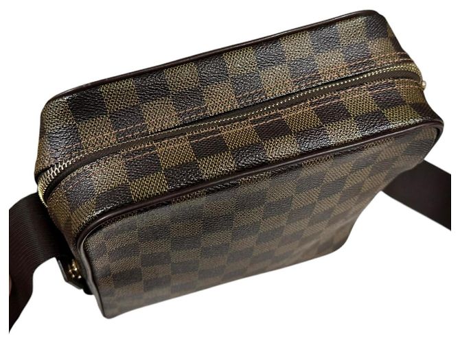 Borsa a Spalla Damier Olaf PM Louis Vuitton Marrone - vista 8