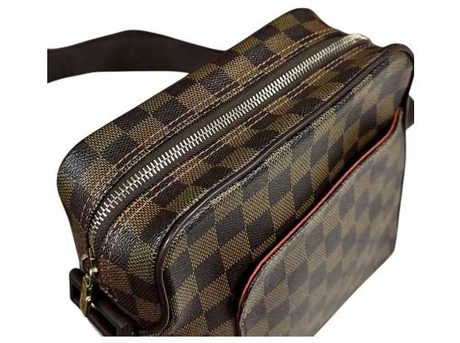 Borsa a Spalla Damier Olaf PM Louis Vuitton Marrone - vista 9