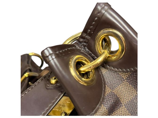 Borsa a Spalla Galliera PM Damier Louis Vuitton Marrone - vista 11