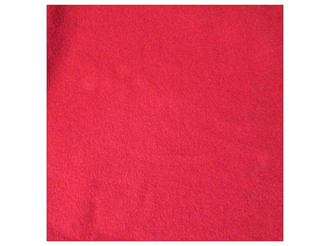 Sciarpa in cashmere rossa Hermès Rosso - vista 5