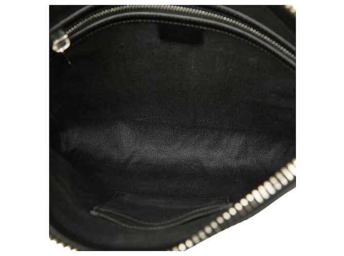 Gucci GG Supreme Crossbody Shoulder Bag Black - view 7