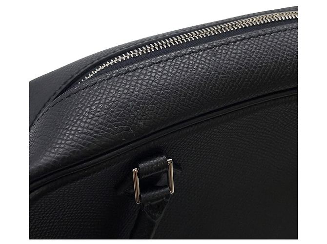 Borsa Hermès Plume Mini in Epsom nera Nero - vista 6