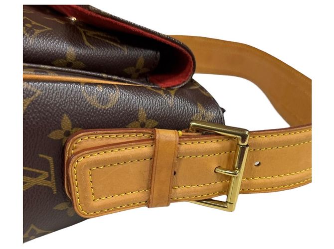 Borsa a Spalla Monogram Viva Cite GM di Louis Vuitton Marrone - vista 14