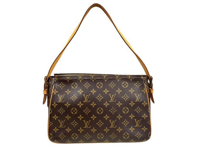 Borsa a Spalla Monogram Viva Cite GM di Louis Vuitton Marrone - vista 3