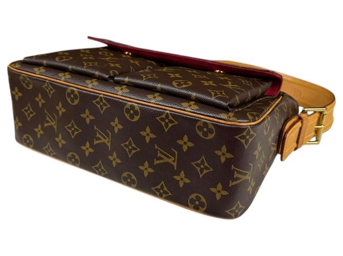 Borsa a Spalla Monogram Viva Cite GM di Louis Vuitton Marrone - vista 5