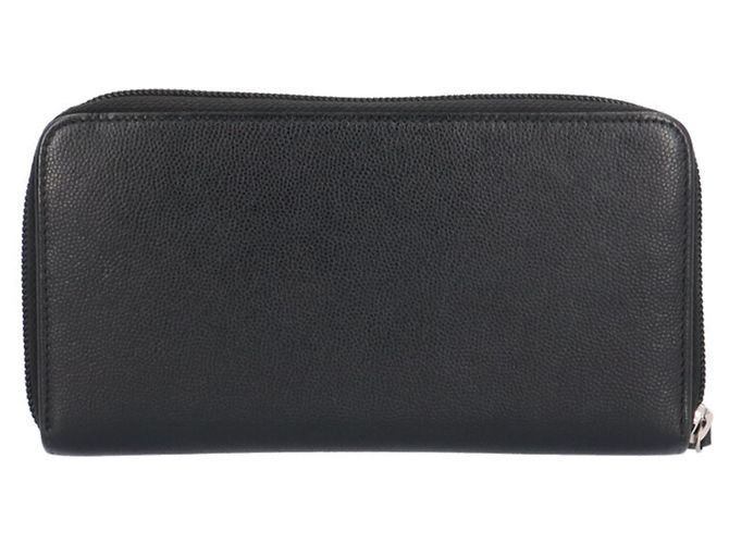 Cartera larga Coco Button de Chanel Negro - vista 2