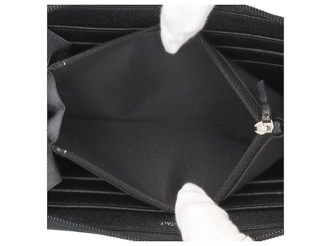 Cartera larga Coco Button de Chanel Negro - vista 6