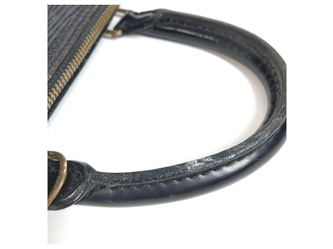 Louis Vuitton Epi Alma PM Tote Bag Schwarz - Ansicht 11