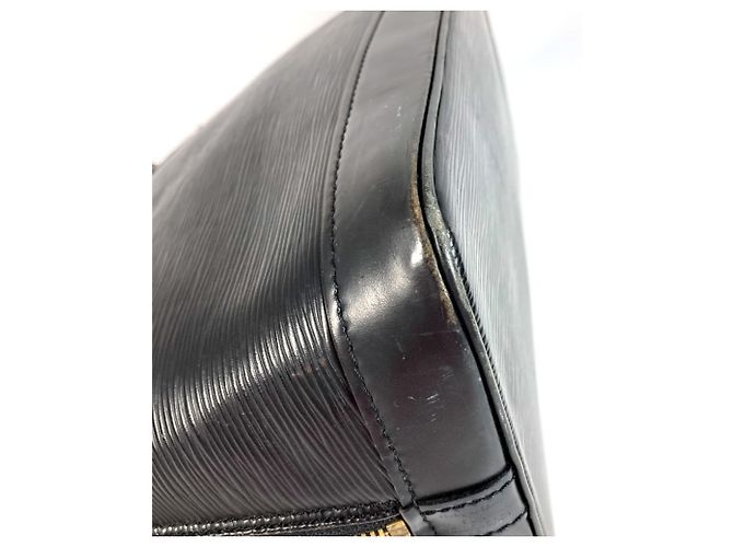 Louis Vuitton Epi Alma PM Tote Bag Schwarz - Ansicht 7