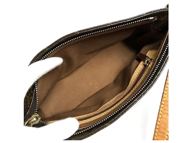 Borsa Mini Trotter Panda Monogram Louis Vuitton Marrone - vista 13