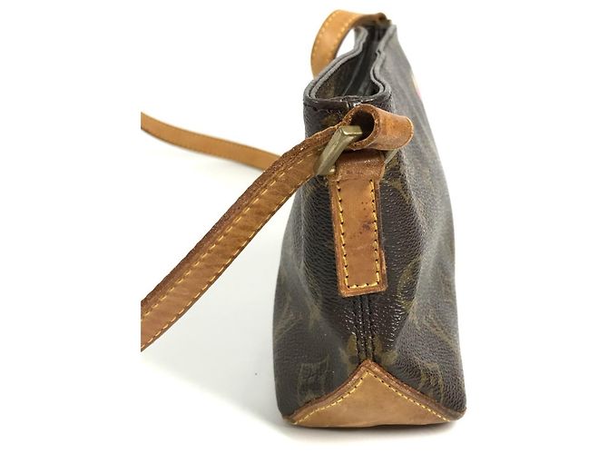 Borsa Mini Trotter Panda Monogram Louis Vuitton Marrone - vista 4