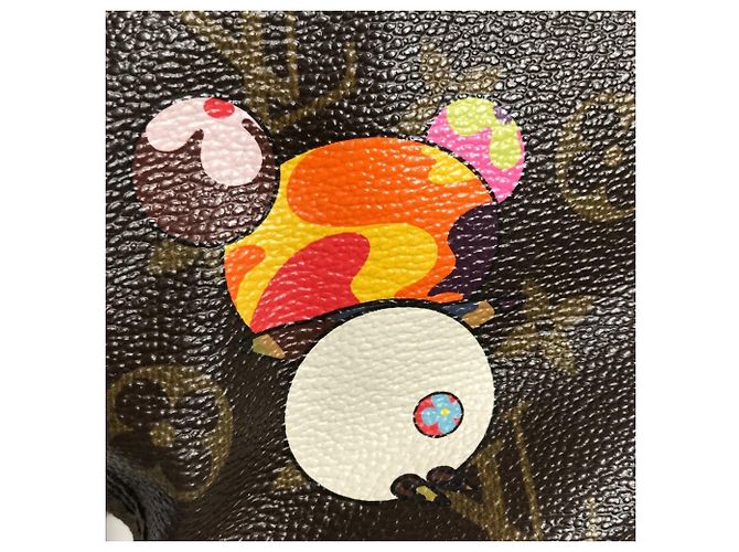 Borsa Mini Trotter Panda Monogram Louis Vuitton Marrone - vista 9