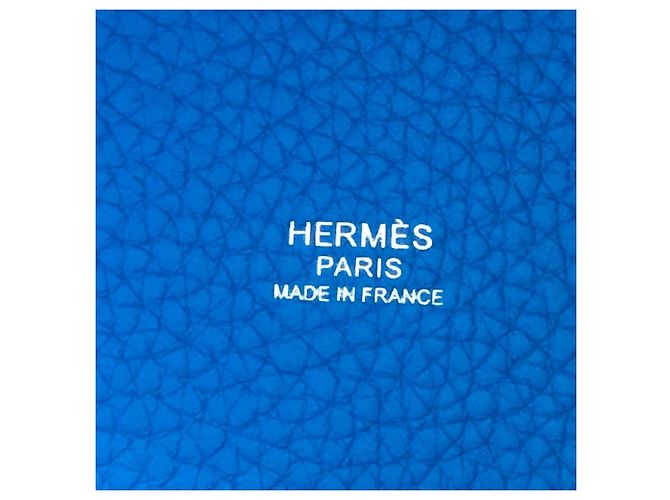 Hermès HERMES Borsa Tote Picotin Lock PM Blu - vista 11