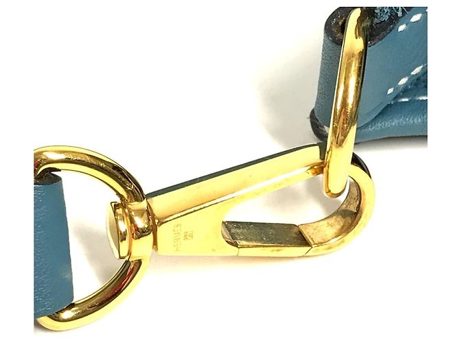 Hermès Pochette/Sacchetto a tracolla Hermes Evelyn TPM 16 in blu - vista 15