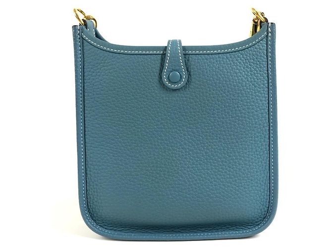 Hermès Pochette/Sacchetto a tracolla Hermes Evelyn TPM 16 in blu - vista 2