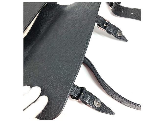 Borsa a tracolla media Jumbo GG di Gucci Nero - vista 10