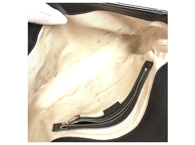 Borsa a tracolla media Jumbo GG di Gucci Nero - vista 12