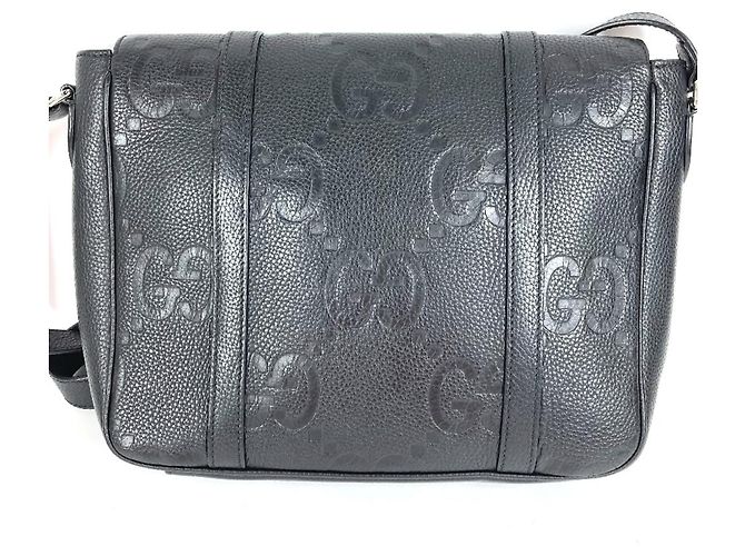 Borsa a tracolla media Jumbo GG di Gucci Nero - vista 2