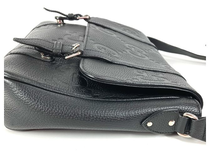 Borsa a tracolla media Jumbo GG di Gucci Nero - vista 3
