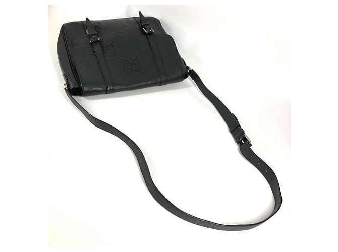 Borsa a tracolla media Jumbo GG di Gucci Nero - vista 8