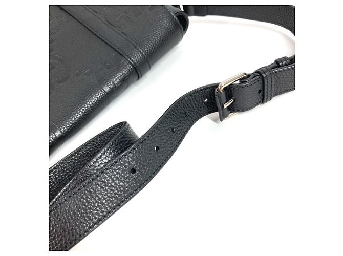 Borsa a tracolla media Jumbo GG di Gucci Nero - vista 9