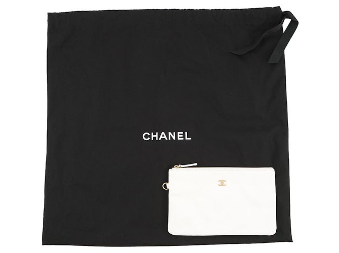Chanel 22 Matelassé Piccola Borsa Bianco - vista 17