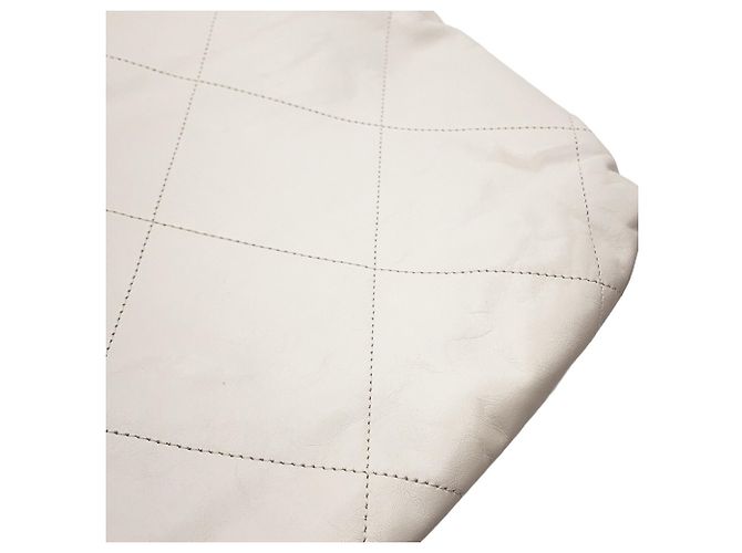 Chanel 22 Matelassé Piccola Borsa Bianco - vista 6