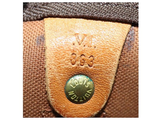 Louis Vuitton Keepall Bandouliere Monogram Canvas 45 Marrone - vista 7