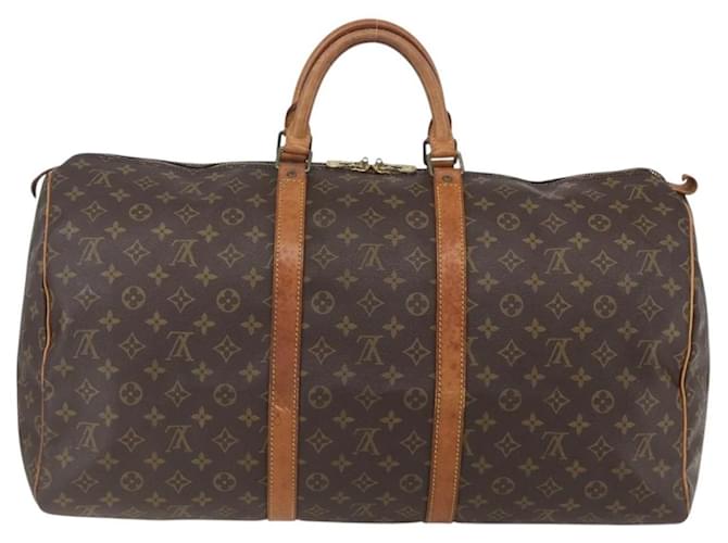 Louis Vuitton Keepall Monogram Canvas 55 Marrone - vista 2