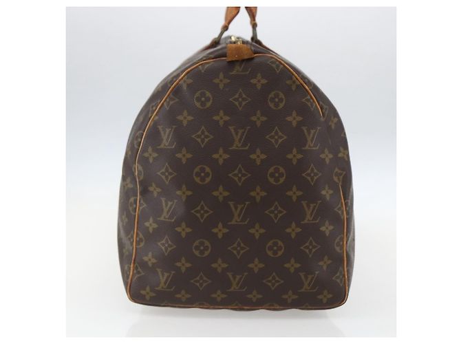 Louis Vuitton Keepall Monogram Canvas 55 Marrone - vista 3
