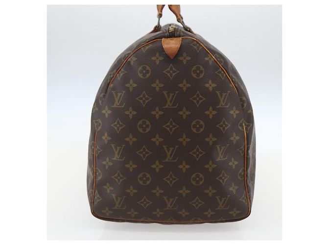 Louis Vuitton Keepall Monogram Canvas 55 Marrone - vista 4
