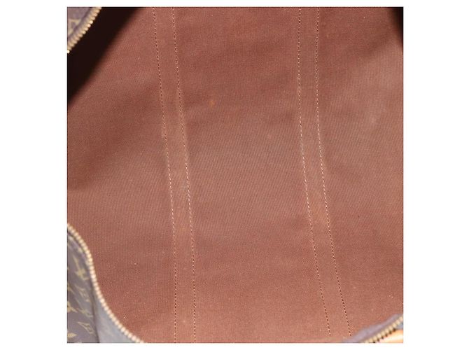 Louis Vuitton Keepall Monogram Canvas 55 Marrone - vista 5