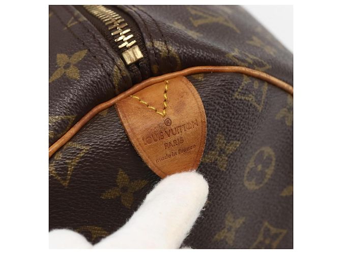 Louis Vuitton Keepall Monogram Canvas 55 Marrone - vista 6
