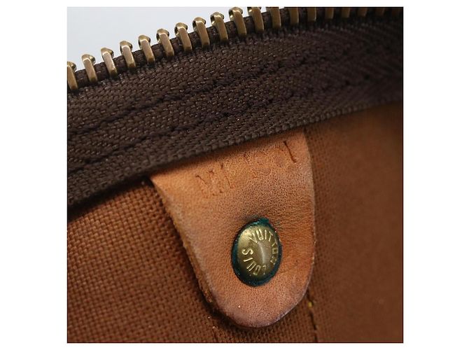 Louis Vuitton Keepall Monogram Canvas 55 Marrone - vista 7