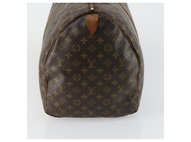 Louis Vuitton Keepall Monogram Canvas 60 Marrone - vista 4