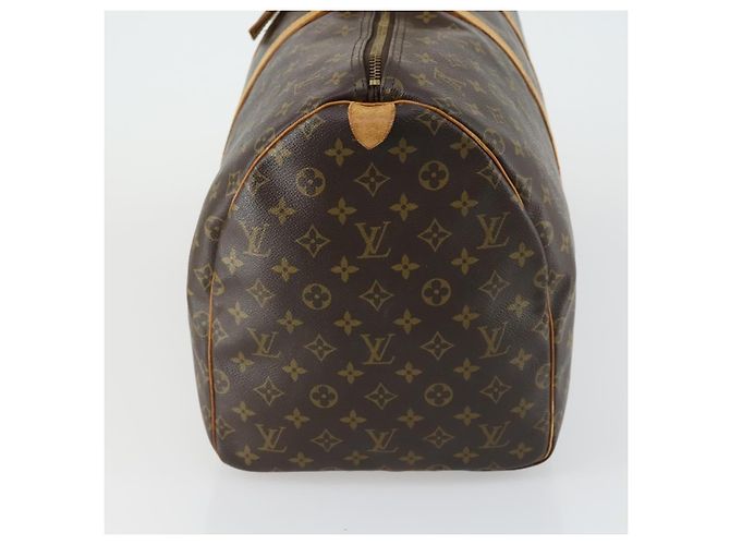 Louis Vuitton Keepall Monogram Canvas 55 Marrone - vista 3