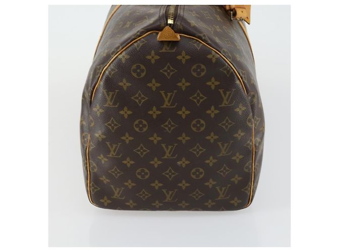 Louis Vuitton Keepall Monogram Canvas 55 Marrone - vista 4