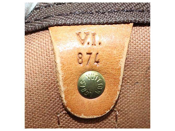 Louis Vuitton Keepall Monogram Canvas 50 Marrone - vista 7