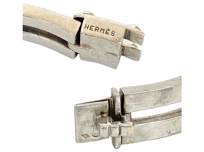Hermès Bracciale charm motivo Gate HERMES Argento - vista 3