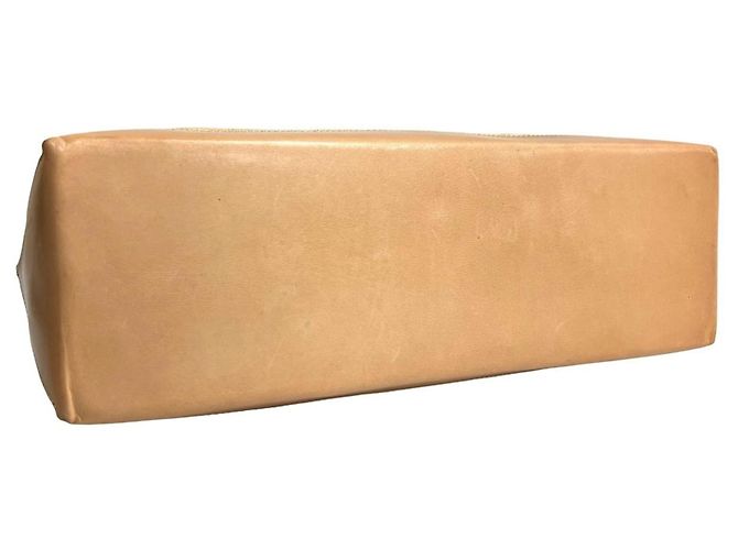 Céline Celine Macadam Blason Leder Tote Bag Beige - Ansicht 7