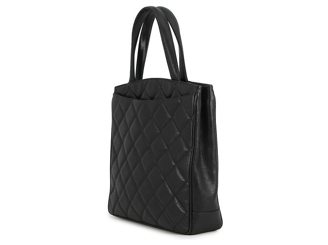 Timeless Borsa Tote Matelassé Chanel Nero - vista 2