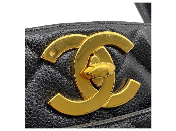 Timeless Borsa Tote Matelassé Chanel Nero - vista 9